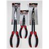 Image 1 : TWO 11" SPECIALTY PLIERS AND 6" LONG NOSE