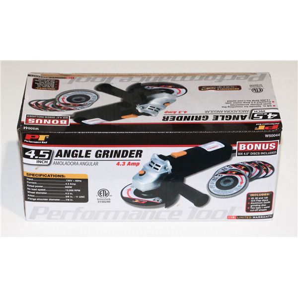 PT 4.5" ANGLE GRINDER