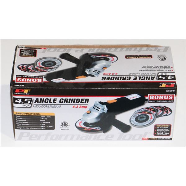 PT 4.5" ANGLE GRINDER