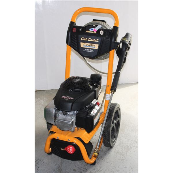 CUB CADET CC 3024 PRESSURE WASHER 3000PSI