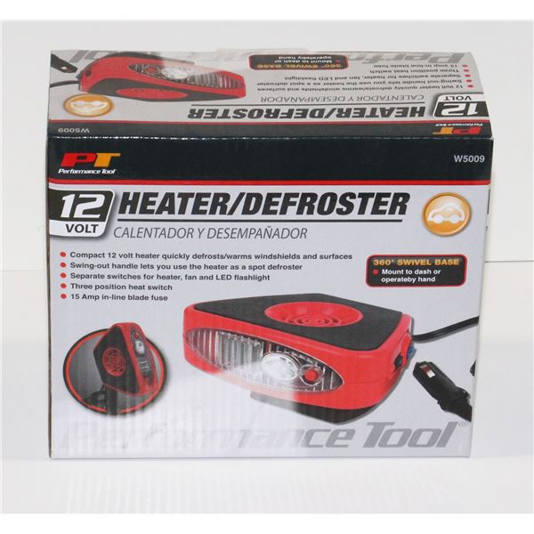 PT 12V HEATER/ DEFROSTER