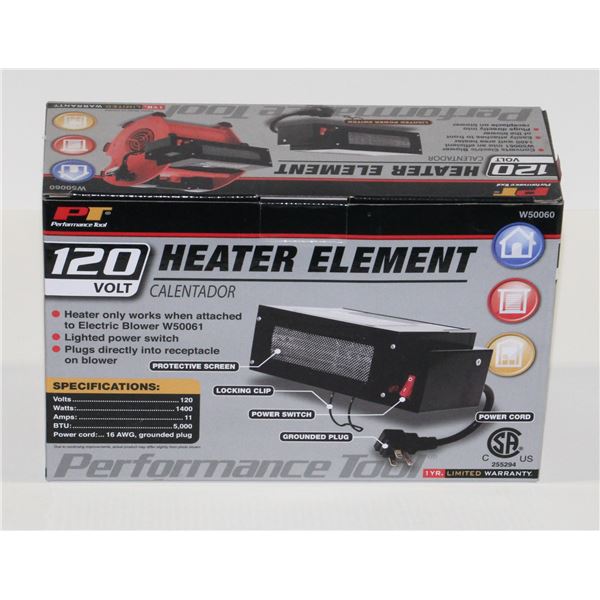 PT 120V HEATER ELEMENT