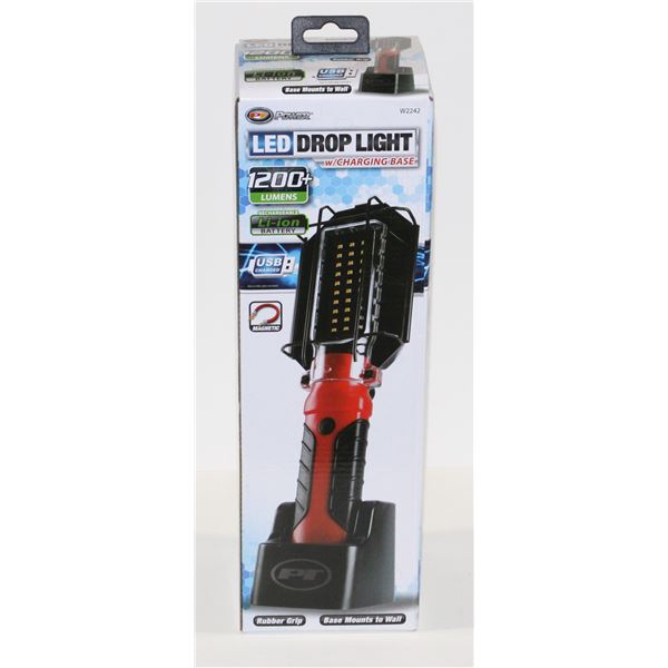 LED DROP LIGH WITH CHARGING BASE