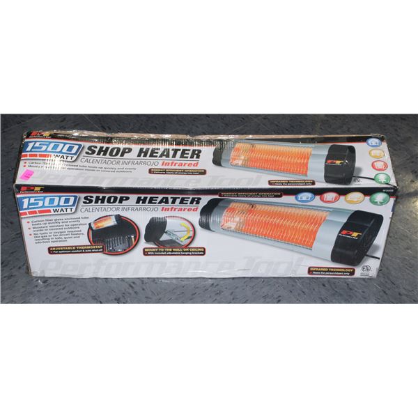 PT 1500W SHOP HEATER. INFRARED