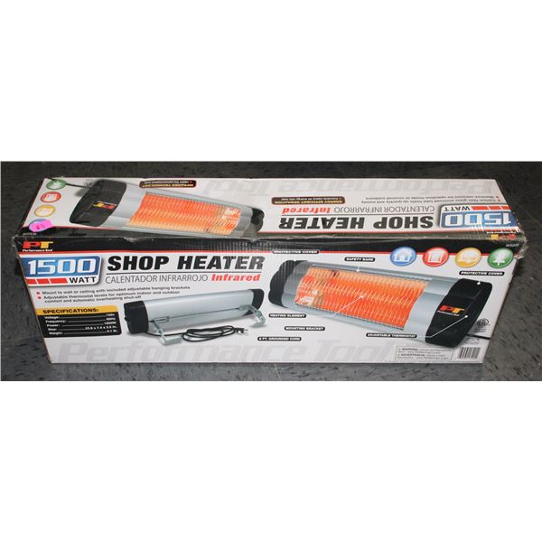 PT 1500W SHOP HEATER. INFRARED
