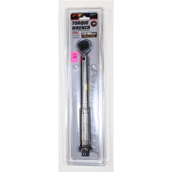 PT 3/8" DRIVE TORQUE WRENCH