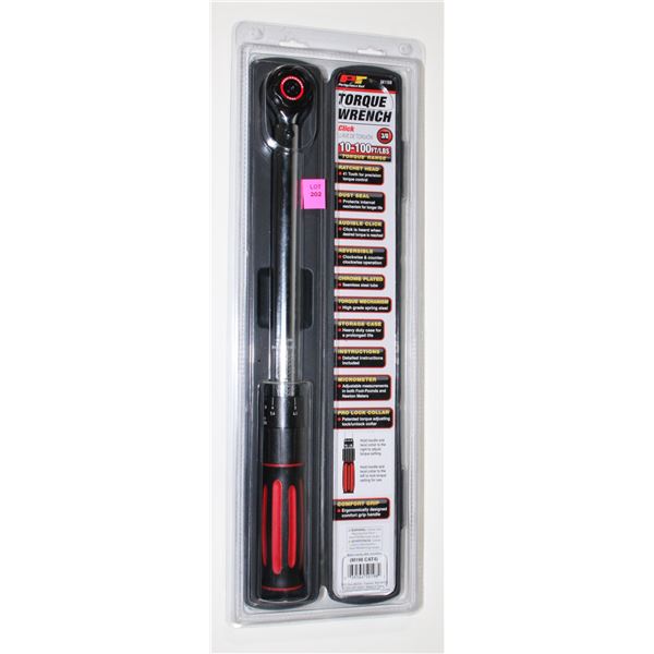 PT 3/8" DRIVE TORQUE WRENCH CLICK STYLE