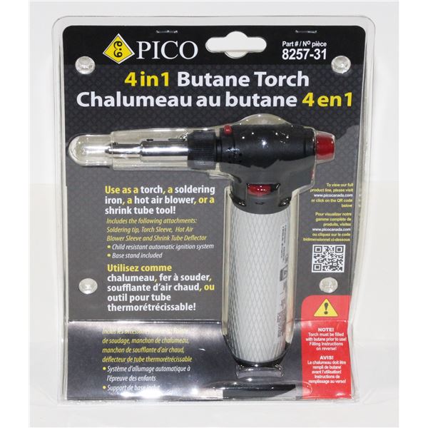 PICO 4 IN 1 BUTANE TORCH