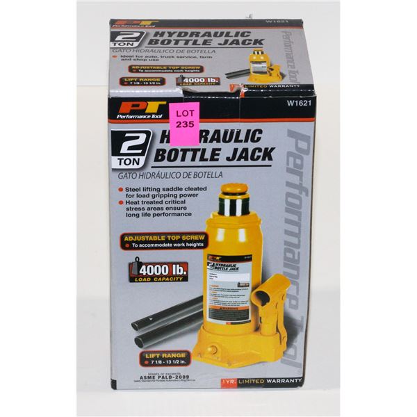 2 TON HYDRAULIC BOTTLE JACK