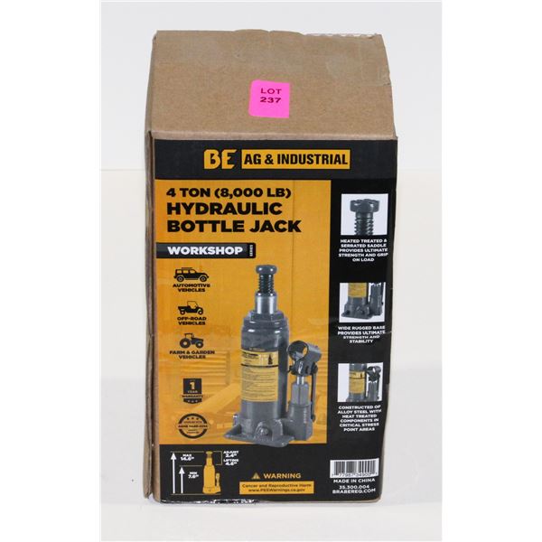 4 TON HYDRAULIC BOTTLE JACK