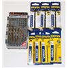 Image 1 : PT 25PC TITANIUM DRILL BET SET, AND VARIOUS IRWIN