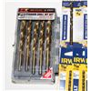 Image 2 : PT 25PC TITANIUM DRILL BET SET, AND VARIOUS IRWIN