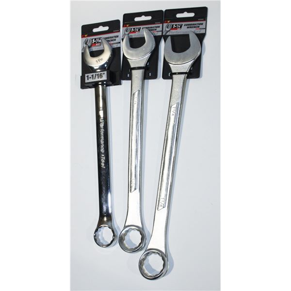 LOT OF SAE COMBINATION WRENCHES