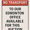 Image 1 : NO TRANSPORT TO OUR EDMONTON OFFICE AVAILABLE FOR THIS AUCTION