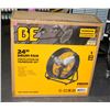 Image 1 : 24" DRUM FAN. 220W, 2 SPEED, WHEELED