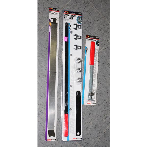 SERPENTINE BELT TOOL, CARD DOOR LOCKOUT TOOL,