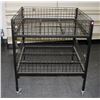 Image 1 : 2 TIER RETAIL DISPLAY ON LOCKABLE WHEELS