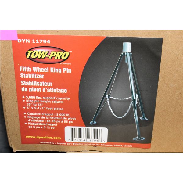 TOW-PRO FIFTH WHEEL KING PIN STABILIZER