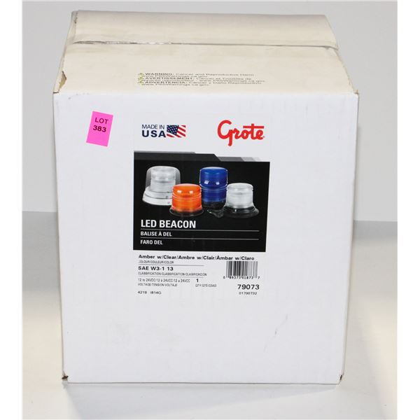 GROTE LED AMBER BEACON