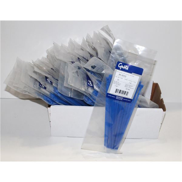 LARGE LOT OF 7.6" LONG GROTE CABLE TIES