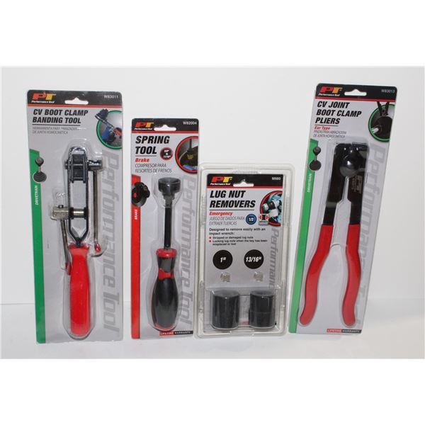 CV BOOT CLAMP BANDING TOOL, SPRING TOOL, LUG NUT