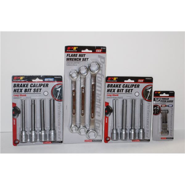 BRAKE CALIPER HEX BIT SET LONG SHANK (ONE METRIC