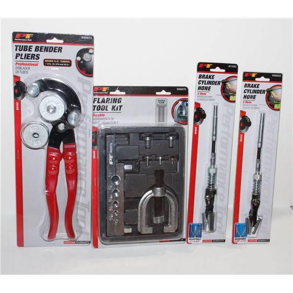 TUBE BENDER PLIERS, FLARING TOOL KIT, AND TWO