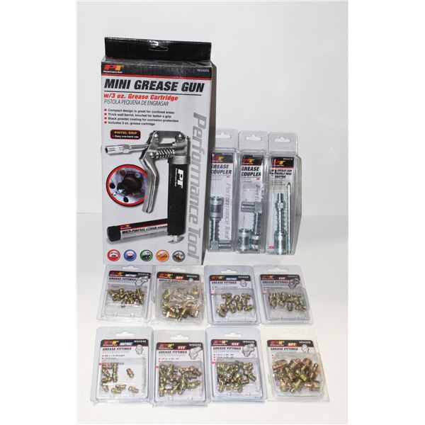 GREASE GUN AND OTHER GRESE SUPPLIES
