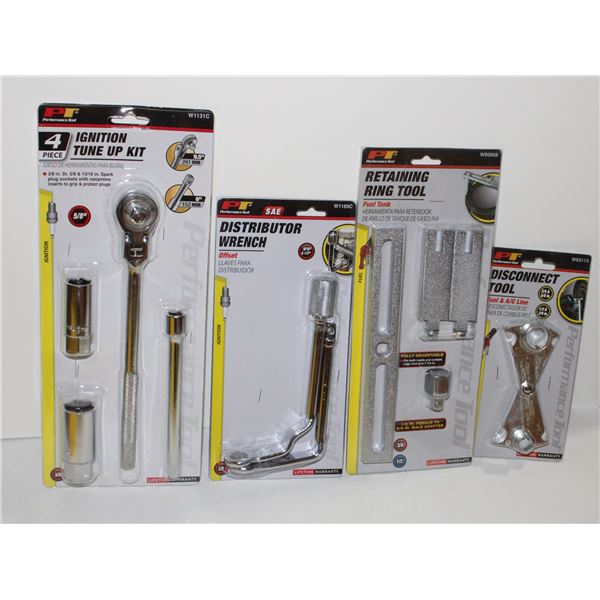 4PC IGNITION TUNE UP KIT, SAE DISTRIBUTOR WRENCH,