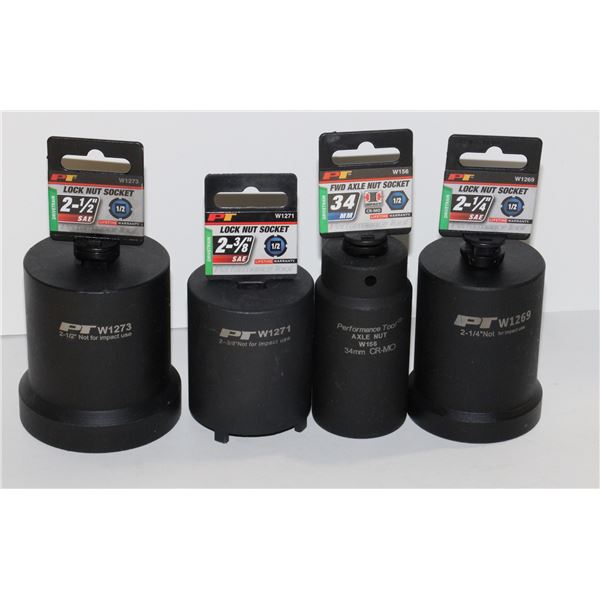 LOT OF ASSORTED SPECIALTY SOCKETS