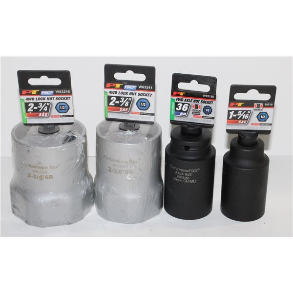 LOT OF SPECIALTY SOCKETS
