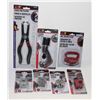 Image 1 : PUSH PIN PLIERS, TUBING CUTTER, OIL FILTER