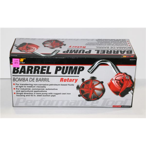 BARRELL PUMP ROTARY
