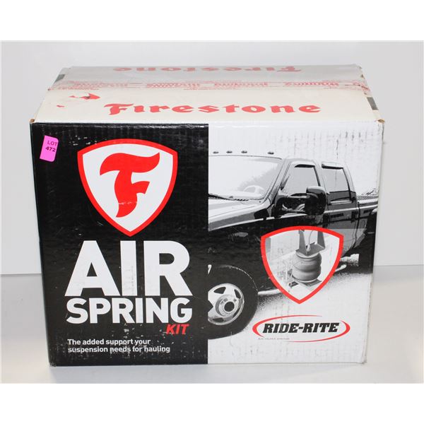 FIRESTONE AIR SPRING KIT, FITMENT/ MODEL IN