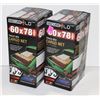 Image 1 : TWO 60" X 78" TRUCK BED CARGO NETS