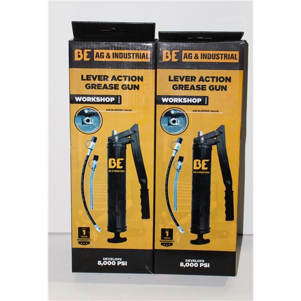 TWO GREASE GUNS