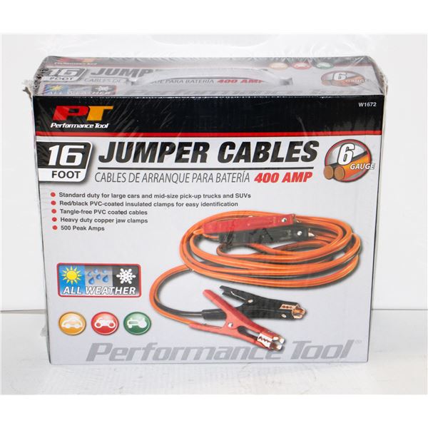16' JUMPER RCABLES 6 GAUGE