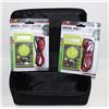 Image 1 : TWO DIGITAL MULTI-TESTERS AND TOOL BAG