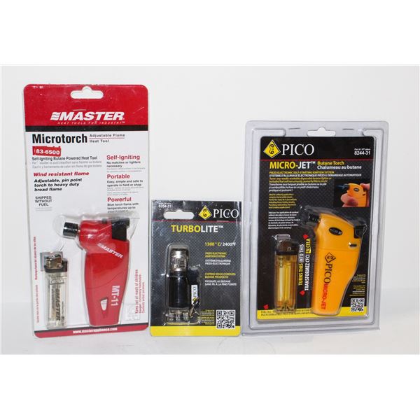 LOT OF ASSORTED TORCHES