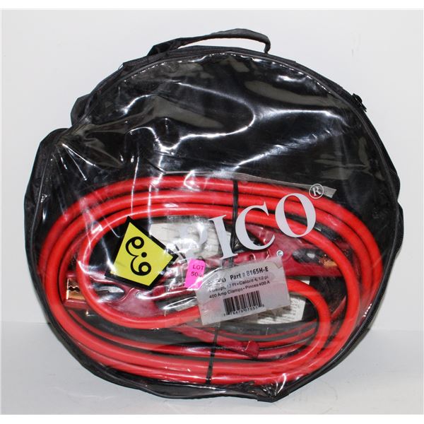 12' JUMPER CABLES 4 GAUGE