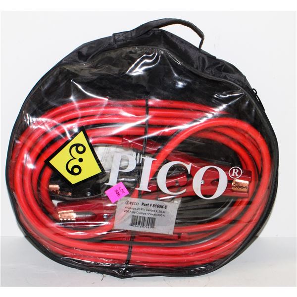 12' JUMPER CABLES 4 GAUGE