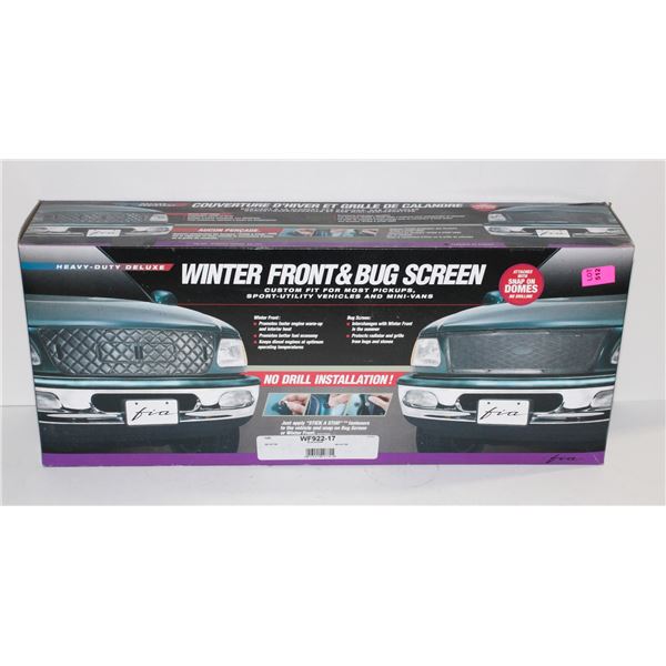 WINTER FRONT & BUG SCREEN