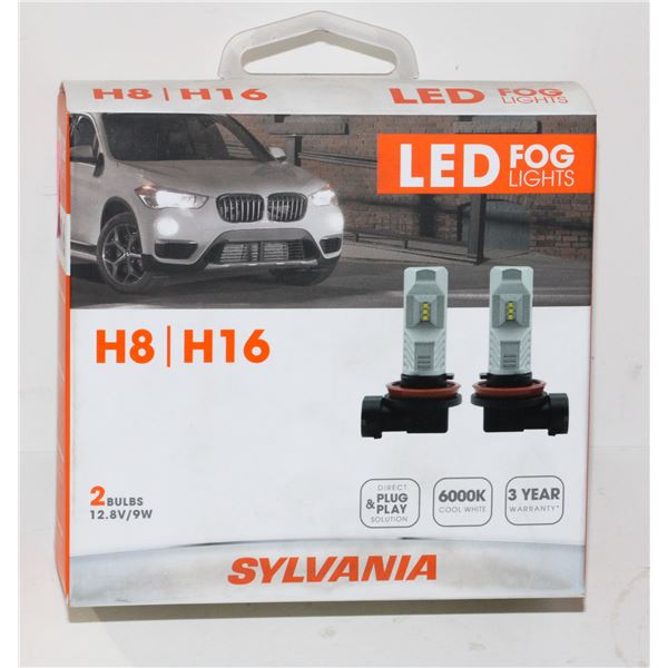 SYLVANIA LED FOG LIGHTS H8/H16