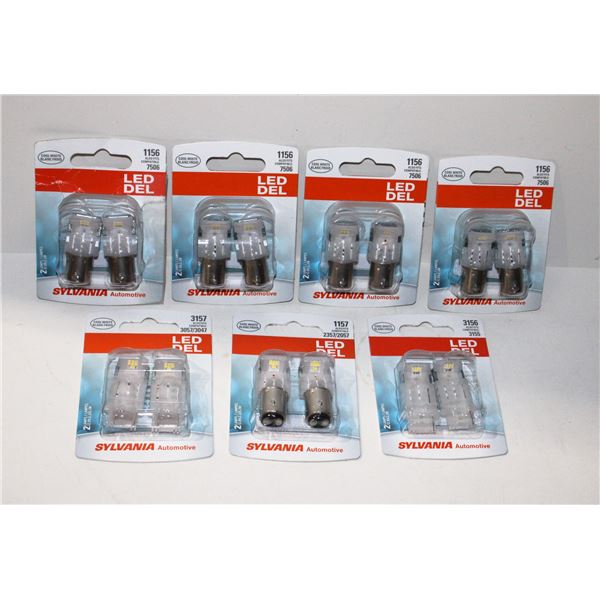 LOT OF ASSORTED LED BULBS