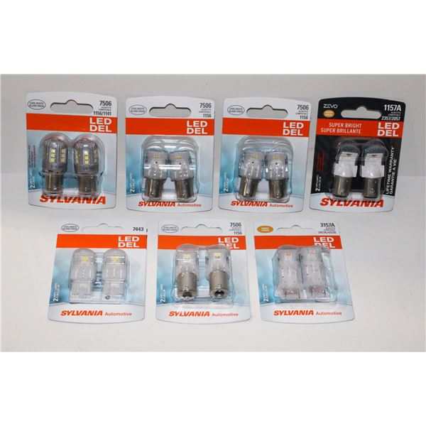 LOT OF ASSORTED LED BULBS
