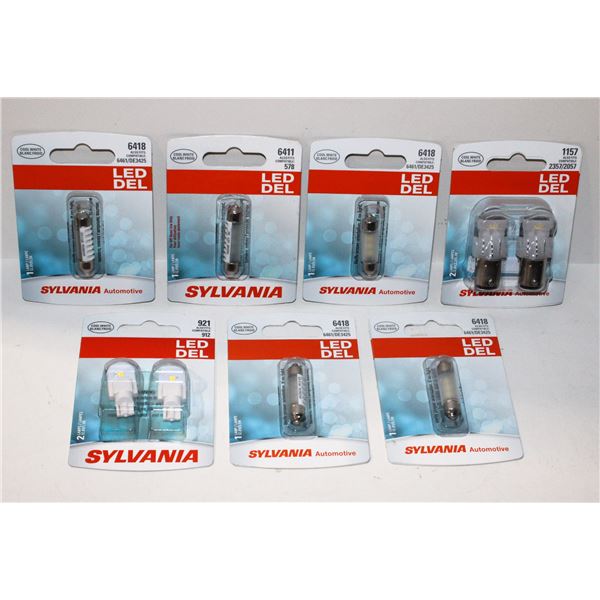 LOT OF ASSORTED LED BULBS