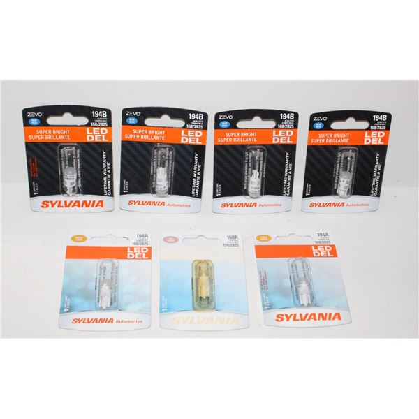 LOT OF ASSORTED LED BULBS