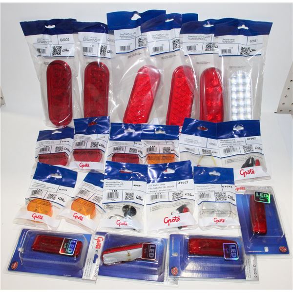 LOT OF GROTE LIGHTS