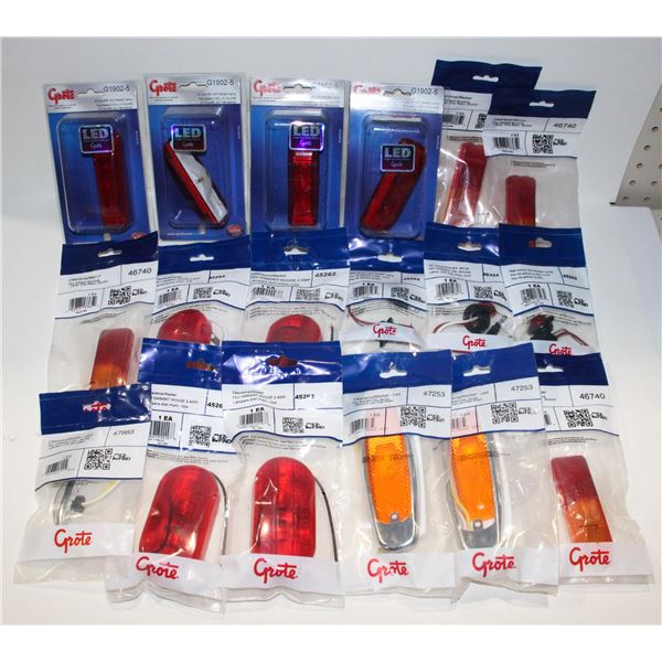 LOT OF GROTE LIGHTS