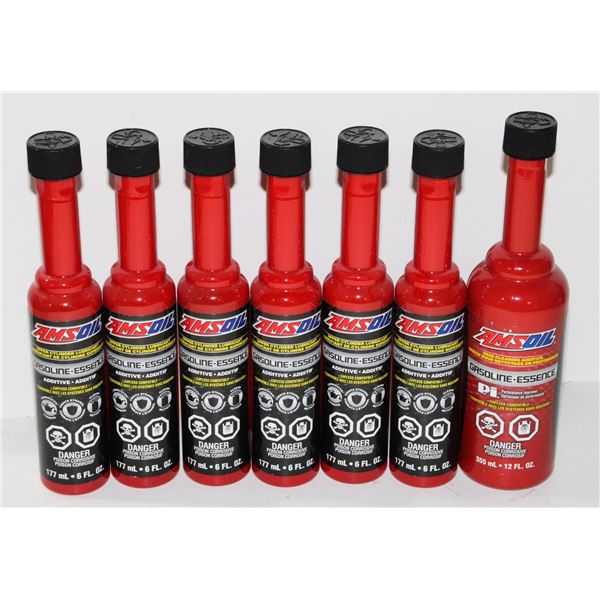 LOT OF AUTOMOTIVE FLUIDS, AMSOIL GASOLINE